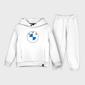 Детский костюм хлопок Oversize с принтом BMW LOGO 2020 | БМВ ЛОГО 2020 ,  |  | bmw | bmw motorsport | bmw performance | carbon | m | motorsport | performance | sport | бмв | карбон | моторспорт | спорт