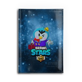 Обложка для автодокументов с принтом BRAWL STARS MR.P , натуральная кожа |  размер 19,9*13 см; внутри 4 больших “конверта” для документов и один маленький отдел — туда идеально встанут права | 8 bit | 8 бит | bibi | brawl stars | crow | el brown | leon | leon shark | max | mr.p | sally leon | shark | stars | virus | werewolf | акула | биби | вирус | ворон | леон | оборотень | пингвин