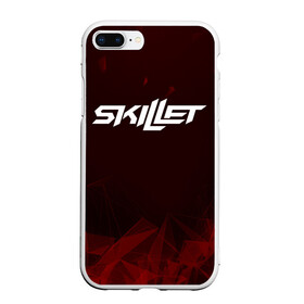 Чехол для iPhone 7Plus/8 Plus матовый с принтом Skillet , Силикон | Область печати: задняя сторона чехла, без боковых панелей | skillet | альтернативный метал | альтернативный рок | джен леджер | джон купер | индастриал метал | кори купер | сет моррисон | хард рок | христианский метал | христианский рок