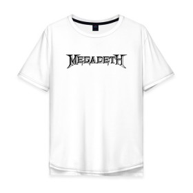 Мужская футболка хлопок Oversize с принтом Megadeth , 100% хлопок | свободный крой, круглый ворот, “спинка” длиннее передней части | dave mustaine | megadeth | music | rock | дирк вербурен | дэвид эллефсон | дэйв мастейн | кико лоурейро | мегадеф | музыка | рок | трэш метал | хард рок | хеви метал