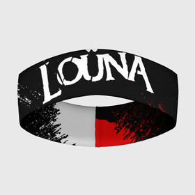 Повязка на голову 3D с принтом Louna | Tracktor Bowling (Z) ,  |  | louna | tracktor bowling | альтернативный метал ню метал | альтернативный рок | гранж | лу | луна | панк рок | хард рок