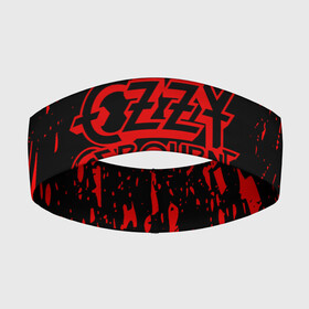 Повязка на голову 3D с принтом Ozzy Osbourne | Black Sabbath (Z) ,  |  | black sabbath | michael osbourne | ozzy osbourne | джон майкл осборн | дум метал | оззи | осборн | хард рок | хеви метал
