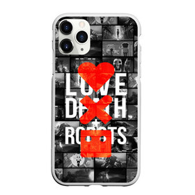 Чехол для iPhone 11 Pro матовый с принтом LOVE DEATH ROBOTS (LDR) , Силикон |  | Тематика изображения на принте: death | fantastic | future | ldr | love | love death and robots | love death robots | netflix | robots | sci fi | будущее | лдр | любовь | нетфликс | роботы | фантастика