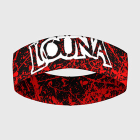 Повязка на голову 3D с принтом Louna ,  |  | louna | tracktor bowling | альтернативный метал | альтернативный рок | гранж | лу | луна | ню метал | панк рок | хард рок