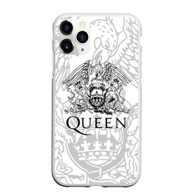 Чехол для iPhone 11 Pro матовый с принтом QUEEN , Силикон |  | queen | rock | we will rock you | брайан мэи | группа queen | группа квин | джон дикон | квин | королева | король | роджер тейлор | рок | фредди меркьюри