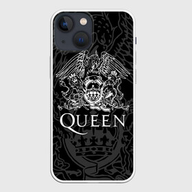 Чехол для iPhone 13 mini с принтом QUEEN | КВИН (Z) ,  |  | queen | rock | we will rock you | брайан мэи | группа queen | группа квин | джон дикон | квин | королева | король | роджер тейлор | рок | фредди меркьюри