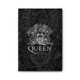 Обложка для автодокументов с принтом QUEEN , натуральная кожа |  размер 19,9*13 см; внутри 4 больших “конверта” для документов и один маленький отдел — туда идеально встанут права | queen | rock | we will rock you | брайан мэи | группа queen | группа квин | джон дикон | квин | королева | король | роджер тейлор | рок | фредди меркьюри