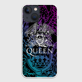 Чехол для iPhone 13 mini с принтом QUEEN | Freddie Mercury (Z) ,  |  | queen | rock | we will rock you | брайан мэи | группа queen | группа квин | джон дикон | квин | королева | король | роджер тейлор | рок | фредди меркьюри