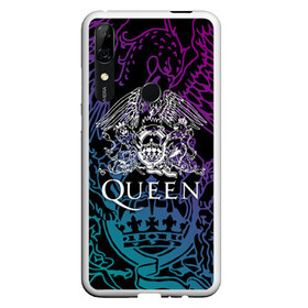 Чехол для Honor P Smart Z с принтом QUEEN , Силикон | Область печати: задняя сторона чехла, без боковых панелей | Тематика изображения на принте: queen | rock | we will rock you | брайан мэи | группа queen | группа квин | джон дикон | квин | королева | король | роджер тейлор | рок | фредди меркьюри