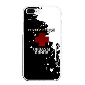 Чехол для iPhone 7Plus/8 Plus матовый с принтом Brazzers orgasm donor , Силикон | Область печати: задняя сторона чехла, без боковых панелей | Тематика изображения на принте: brazzers | ананизм | бразерс | браззерс | братья | звезда | мостурба | надпись | прикол | проно хуб | сайт | с