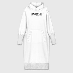 Платье удлиненное хлопок с принтом BORSCH hugo borsch ,  |  | Тематика изображения на принте: borsch | boss | hugo borsch | hugo boss | антибренд | борщ | босс | бренд | брендовый | брэнд | знак | значок | как | лого | логотип | пародия | прикол | салон | салоновский | символ | фирменный | хуго