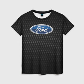 Женская футболка 3D с принтом Ford , 100% полиэфир ( синтетическое хлопкоподобное полотно) | прямой крой, круглый вырез горловины, длина до линии бедер | explorer | fiesta | focus | ford | gt40 | kuga | mondeo | mustang | авто | автомобиль | ам | куга | машина | мондео | мустанг | фиеста | фокус | форд