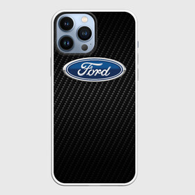 Чехол для iPhone 13 Pro Max с принтом Ford Carbone | Форд Карбон ,  |  | explorer | fiesta | focus | ford | gt40 | kuga | mondeo | mustang | авто | автомобиль | ам | куга | машина | мондео | мустанг | фиеста | фокус | форд