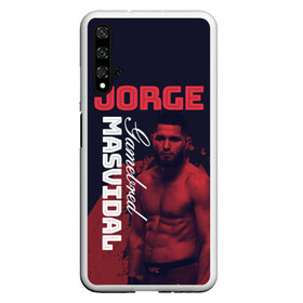 Чехол для Honor 20 с принтом Jorge Masvidal , Силикон | Область печати: задняя сторона чехла, без боковых панелей | gamebred | jorge masvidal | masvidal | mma | ufc | масвидаль | мма | хорхе масвидаль