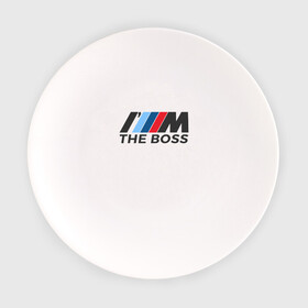 Тарелка с принтом BMW THE BOSS , фарфор | диаметр - 210 мм
диаметр для нанесения принта - 120 мм | Тематика изображения на принте: bmw | bmw performance | m | motorsport | performance | бмв | бэха | моторспорт