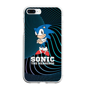 Чехол для iPhone 7Plus/8 Plus матовый с принтом SONIC (СОНИК) , Силикон | Область печати: задняя сторона чехла, без боковых панелей | Тематика изображения на принте: hedgehog | sega | sonic | the | ботинках | в | доктор | еж | ежик | кино | мульт | персонаж | сега | соник | фильм | эггман