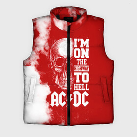 Мужской жилет утепленный 3D с принтом I m on the highway to hell AC DC ,  |  | ac dc | acdc | acdc ас дс | angus | back in black | highway to hell | mckinnon | young | австралийская | ангус янг | ас дс | асдс | блюз | в форме | гитара | группа | крис слэйд | метал | молния | музыка | п | певец | рок | рок н ролл