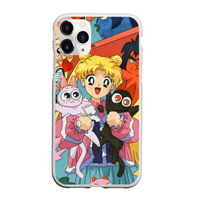 Чехол для iPhone 11 Pro Max матовый с принтом СЕЙЛОР МУН , Силикон |  | anime | cat | japan | manga | sailor moon | аниме | девочка | девушка | киса | кот | лунная призма | манга | сейлор мун | сэйлор мун | япония