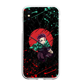 Чехол для iPhone XS Max матовый с принтом KIMETSU NO YAIBA , Силикон | Область печати: задняя сторона чехла, без боковых панелей | demon slayer | kimetsu no yaiba | nezuko | shinobu | slayer | tanjiro | zenitsu | гию томиока | зенитцу | иноске хашибира | клинок рассекающий демонов | незуко | танджиро | шинобу кочо