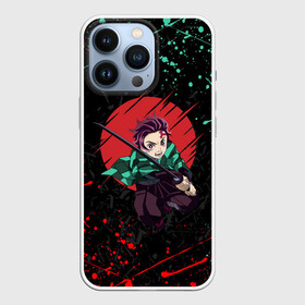 Чехол для iPhone 13 Pro с принтом Kimetsu no yaiba краснозеленые брызги ,  |  | Тематика изображения на принте: demon slayer | kimetsu no yaiba | nezuko | shinobu | slayer | tanjiro | zenitsu | гию томиока | зенитцу | иноске хашибира | клинок рассекающий демонов | незуко | танджиро | шинобу кочо