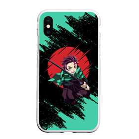 Чехол для iPhone XS Max матовый с принтом KIMETSU NO YAIBA , Силикон | Область печати: задняя сторона чехла, без боковых панелей | demon slayer | kimetsu no yaiba | nezuko | shinobu | slayer | tanjiro | zenitsu | гию томиока | зенитцу | иноске хашибира | клинок рассекающий демонов | незуко | танджиро | шинобу кочо