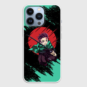 Чехол для iPhone 13 Pro с принтом Kimetsu no yaiba зеленые штрихи ,  |  | Тематика изображения на принте: demon slayer | kimetsu no yaiba | nezuko | shinobu | slayer | tanjiro | zenitsu | гию томиока | зенитцу | иноске хашибира | клинок рассекающий демонов | незуко | танджиро | шинобу кочо