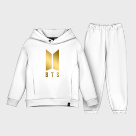 Детский костюм хлопок Oversize с принтом BTS GOLD | ЗОЛОТОЙ БТС (Z) ,  |  | bangtan boys | bt21 | bts | rm | бтс | ви | джей хоуп | джонгук | сюга | чимин | чин