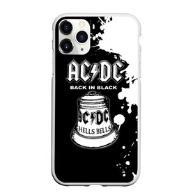 Чехол для iPhone 11 Pro Max матовый с принтом AC DC Back in Black , Силикон |  | ac dc | acdc | acdc ас дс | angus | back in black | highway to hell | mckinnon | young | австралийская | ангус янг | ас дс | асдс | блюз | в форме | гитара | группа | крис слэйд | метал | молния | музыка | п | певец | рок | рок н ролл