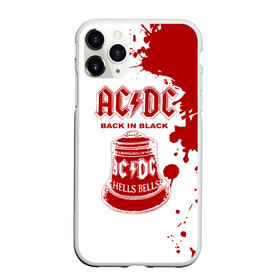 Чехол для iPhone 11 Pro Max матовый с принтом AC DC Back in Black , Силикон |  | ac dc | acdc | acdc ас дс | angus | back in black | highway to hell | mckinnon | young | австралийская | ангус янг | ас дс | асдс | блюз | в форме | гитара | группа | крис слэйд | метал | молния | музыка | п | певец | рок | рок н ролл