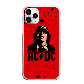 Чехол для iPhone 11 Pro Max матовый с принтом AC DC , Силикон |  | ac dc | acdc | acdc ас дс | angus | back in black | highway to hell | mckinnon | young | австралийская | ангус янг | ас дс | асдс | блюз | в форме | гитара | группа | крис слэйд | метал | молния | музыка | п | певец | рок | рок н ролл