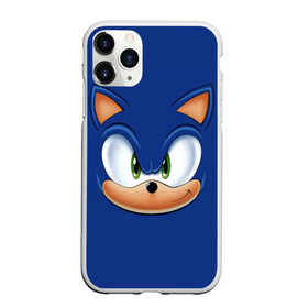 Чехол для iPhone 11 Pro Max матовый с принтом SONIC , Силикон |  | game | sega | sonic | sonic the hedgehog | видеоигра | доктор эггман | звуковой | игра | со скоростью звука | соник | соник в кино