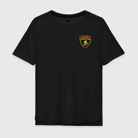 Мужская футболка хлопок Oversize с принтом lamborghini Logo Gold , 100% хлопок | свободный крой, круглый ворот, “спинка” длиннее передней части | audi | auto | aventador | lamborghini | murcielago | urus | авто | автомобиль | ам | ламба | ламборгини | машина | машины | спорткар | урус