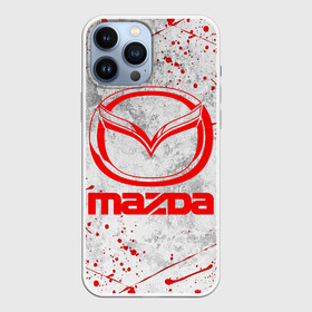 Чехол для iPhone 13 Pro Max с принтом MAZDA RED LOGO | МАЗДА ЛОГО ,  |  | auto | mazda | mps | sport | авто | автомобиль | автомобильные | бренд | мазда | марка | машины | мпс | спорт