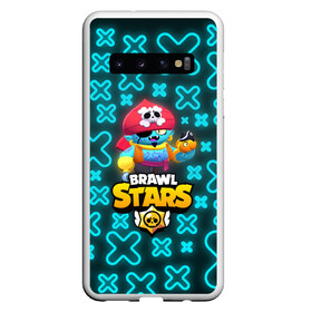 Чехол для Samsung Galaxy S10 с принтом Brawl Stars Pirate Gene , Силикон | Область печати: задняя сторона чехла, без боковых панелей | gene | pirate gene | джин | пират джин