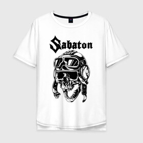 Мужская футболка хлопок Oversize с принтом Sabaton , 100% хлопок | свободный крой, круглый ворот, “спинка” длиннее передней части | battle | panzerkampf | primo victoria | sabaton | the art of war | the great war | атака мертвецов | бисмарк | броден | войны | группа | йоаким | латный ботинок | метал | ночные ведьмы | пауэр | рок | рыцарские доспехи | сабатон