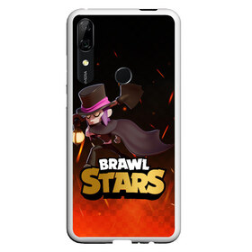 Чехол для Honor P Smart Z с принтом Brawl stars Mortis Мортис , Силикон | Область печати: задняя сторона чехла, без боковых панелей | Тематика изображения на принте: brawl | brawl stars | brawlstars | brawl_stars | jessie | mortis | бравл | бравлстарс | мортис