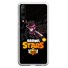 Чехол для Honor P30 с принтом Brawl stars Mortis Мортис , Силикон | Область печати: задняя сторона чехла, без боковых панелей | brawl | brawl stars | brawlstars | brawl_stars | jessie | mortis | бравл | бравлстарс | ворон | мортис