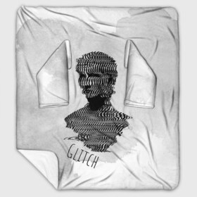 Плед с рукавами с принтом Бюст статуи Glitch face , 100% полиэстер | Закругленные углы, все края обработаны. Ткань не мнется и не растягивается. Размер 170*145 | Тематика изображения на принте: face | glitch | glitch face | бюст | глитч | глич | искусство | психоделика | статуя | человек