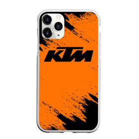 Чехол для iPhone 11 Pro матовый с принтом KTM , Силикон |  | enduro | ktm | moto | motocycle | sportmotorcycle | ктм | мото | мотоспорт