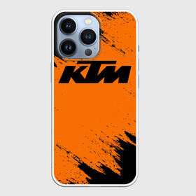 Чехол для iPhone 13 Pro с принтом КТМ | KTM (Z) ,  |  | enduro | ktm | moto | motocycle | sportmotorcycle | ктм | мото | мотоспорт