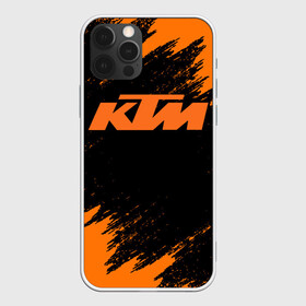 Чехол для iPhone 12 Pro Max с принтом KTM , Силикон |  | enduro | ktm | moto | moto sport | motocycle | sportmotorcycle | ктм | мото | мото спорт | мотоспорт | спорт мото