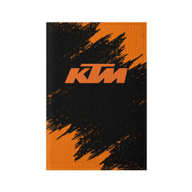 Обложка для паспорта матовая кожа с принтом KTM , натуральная матовая кожа | размер 19,3 х 13,7 см; прозрачные пластиковые крепления | enduro | ktm | moto | moto sport | motocycle | sportmotorcycle | ктм | мото | мото спорт | мотоспорт | спорт мото