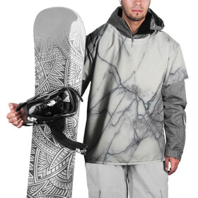 Накидка на куртку 3D с принтом Мрамор , 100% полиэстер |  | Тематика изображения на принте: камень | мрамор | прикольные картинки | текстура | фон