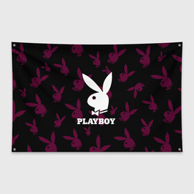 Флаг-баннер с принтом PLAYBOY | ПЛЕЙБОЙ (Z) , 100% полиэстер | размер 67 х 109 см, плотность ткани — 95 г/м2; по краям флага есть четыре люверса для крепления | brand | brazzers | fake taxi | faketaxi | hub | mode | playboy | бразерс | бренд | мода | фейк такси