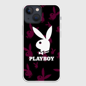 Чехол для iPhone 13 mini с принтом PLAYBOY | ПЛЕЙБОЙ (Z) ,  |  | brand | brazzers | fake taxi | faketaxi | hub | mode | playboy | бразерс | бренд | мода | фейк такси