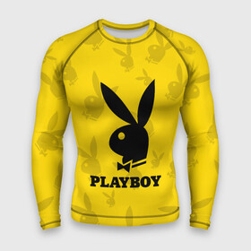 Мужской рашгард 3D с принтом PLAYBOY | ПЛЕЙБОЙ (Z) ,  |  | Тематика изображения на принте: brand | brazzers | fake taxi | faketaxi | hub | mode | playboy | бразерс | бренд | мода | фейк такси