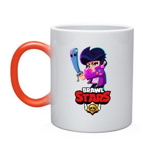 Кружка хамелеон с принтом BRAWL STARS BIBI , керамика | меняет цвет при нагревании, емкость 330 мл | bibi | brawl | brawl stars | crow | leon | max | sally | shark | stars | акула | биби | бравл | бравл старс | браво старс | игра | компьютерная | кров | леон | леон акула | старс | шарк