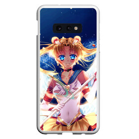 Чехол для Samsung S10E с принтом SAILOR MOON , Силикон | Область печати: задняя сторона чехла, без боковых панелей | anime | japan | manga | sailor moon | аниме | девочка | девушка | лунная призма | манга | сейлор мун | сэйлор мун | япония