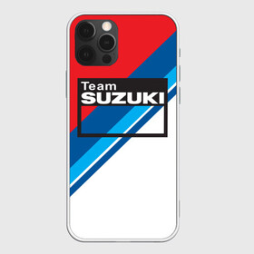 Чехол для iPhone 12 Pro с принтом SUZUKI MOTO SPORT | СУЗУКИ МОТО СПОРТ (Z) , силикон | область печати: задняя сторона чехла, без боковых панелей | 2020 | auto | bike | moto | motorcycle | sport | авто | автомобиль | автомобильные | байк | бренд | марка | машины | мото | мотоциклы | спорт