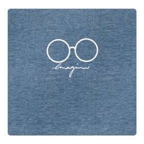 Магнитный плакат 3Х3 с принтом Imagine John Lennon , Полимерный материал с магнитным слоем | 9 деталей размером 9*9 см | autograph | beatles | imagine | john | lennon | the beatles | автограф | битлз | битлы | голубая | группа | джинса | джинсовая | джинсовый | джон | купить | леннон | леннона | очки | с группы